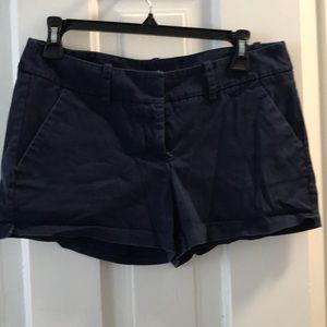 Target navy shorts. Size 6